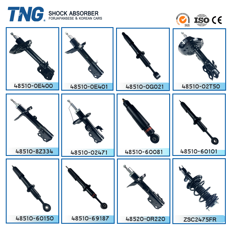 TNG Factory Car Suspension Parts Front Rear Shock Absorbers for Toyota Honda Nissan Mazda Mitsubishi Subaru Suzuki Hyundai Kia