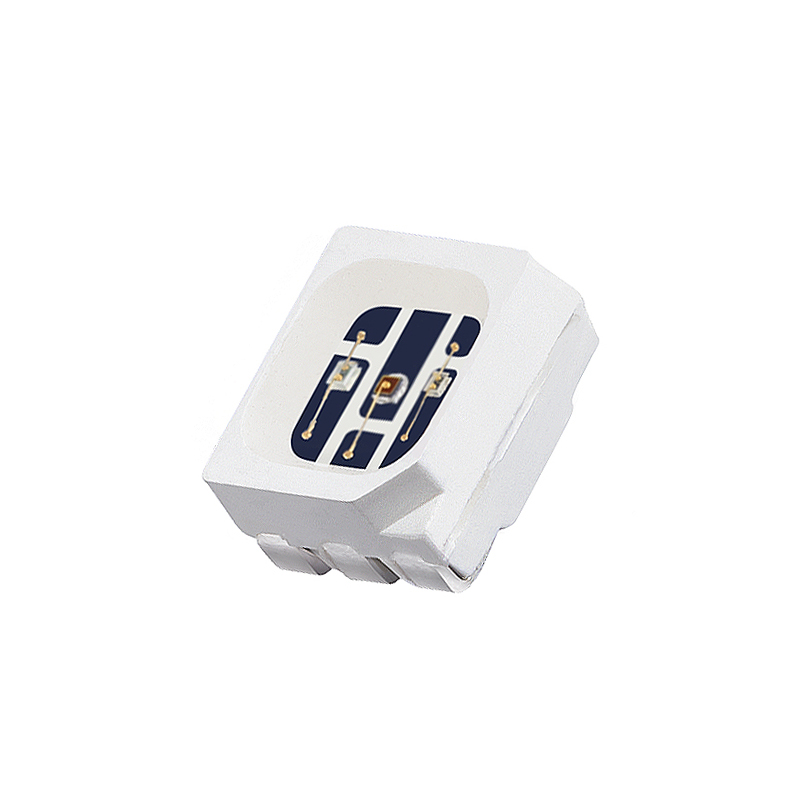 Hinchytek Tri-Color 2835 RGB SMD LED 6-Pin LED Component Parts With 3V Input Voltage &amp; LM Luminous Flux Backlight Source