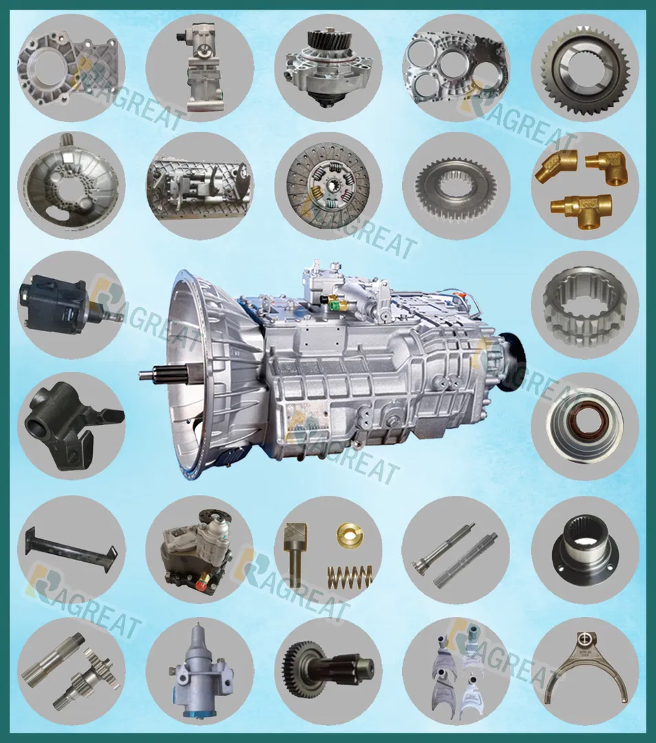 Weichai Engine Transmission Gearbox Axle Chassis Cab Cabin Truck Parts for Semi-Trailer HOWO Sitrak Sinotruk Shacman FAW Foton Nx Tx Max T5g C7h X3000 F3000 Jh6