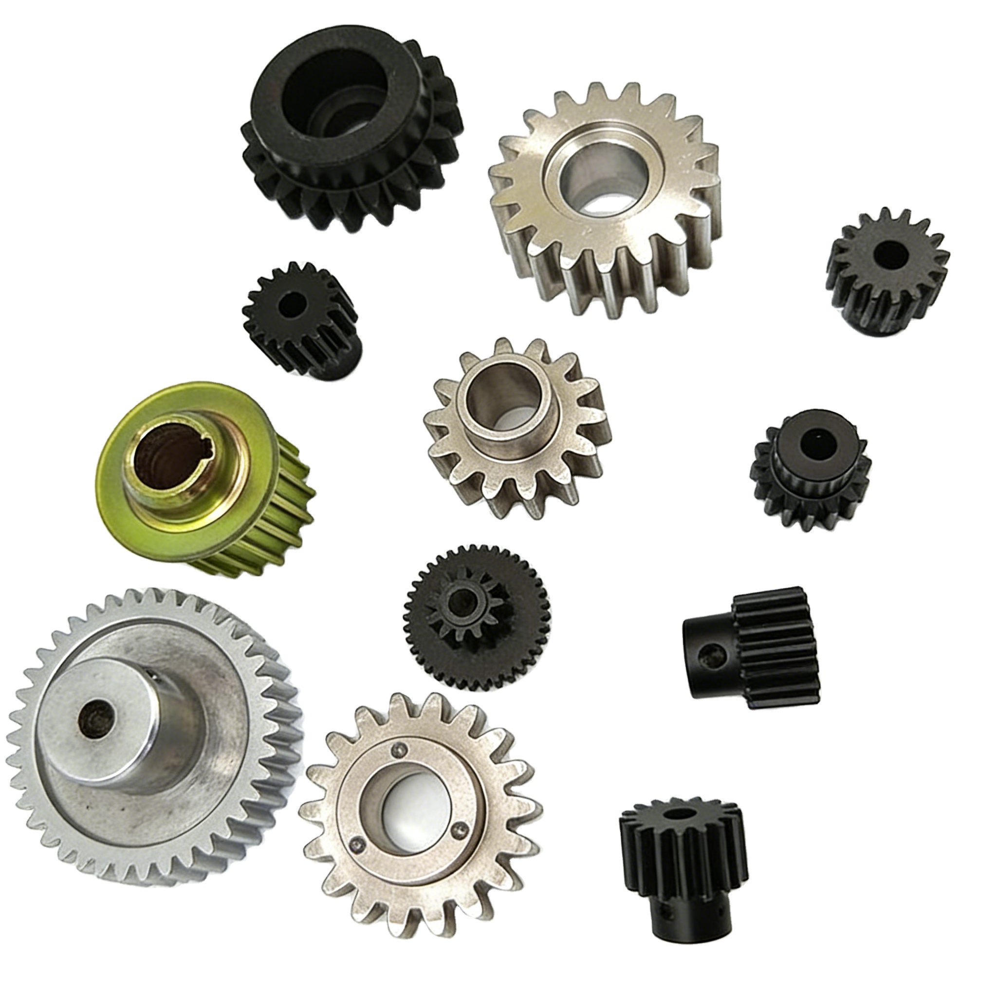 Custom Gear Machining OEM Fabrications Service Precision Cnc Machining Parts Double Spur Gears Steel Gears