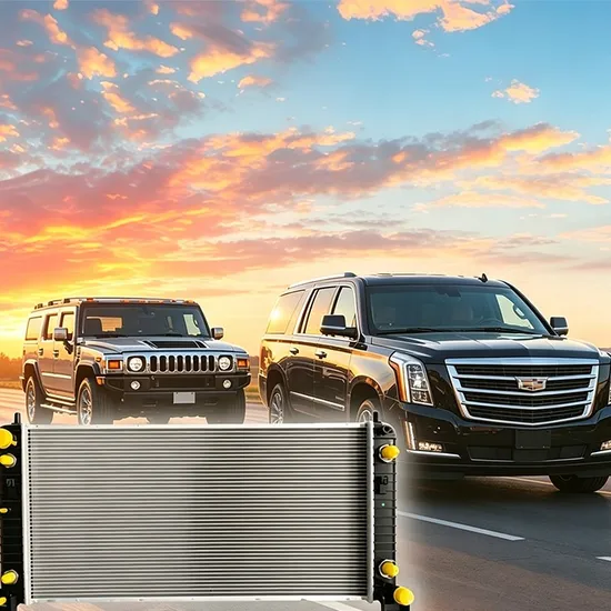 Complete Cooling System Radiator Aluminum Auto Spare Part Car Parts Wholesale Lot
