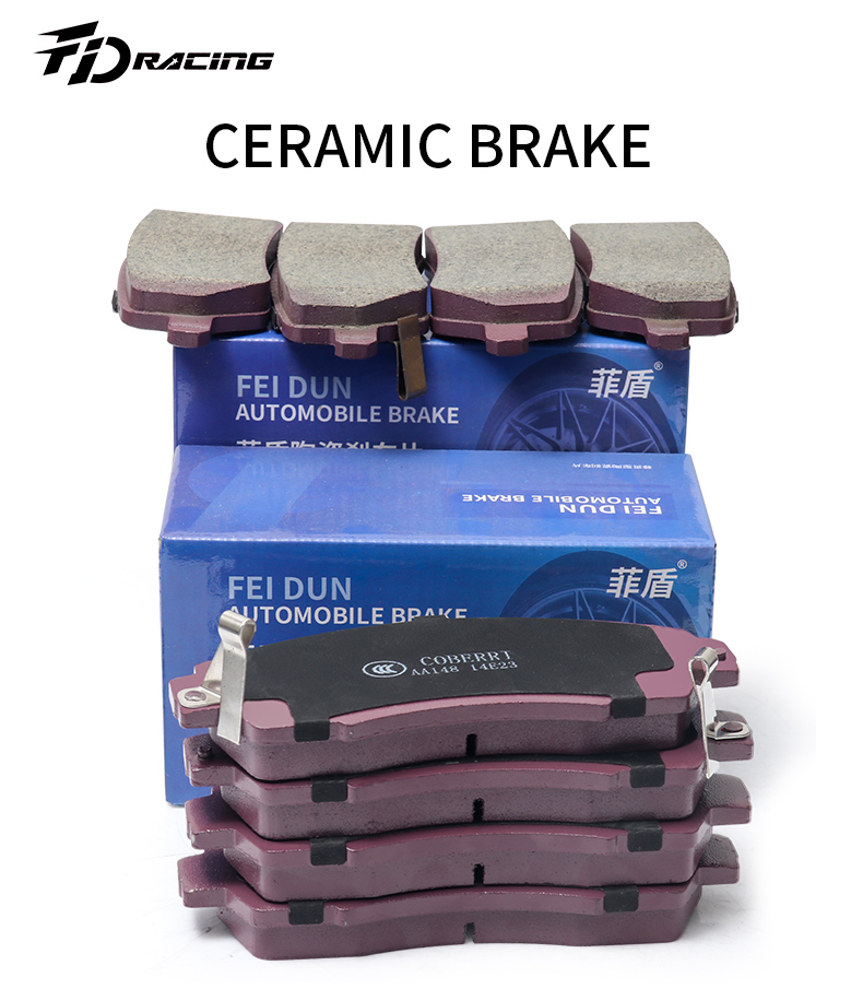 Wholesale New Ceramic Formula Noiseless Auto Brake System Parts Car Brake Pads for nissan Fuga