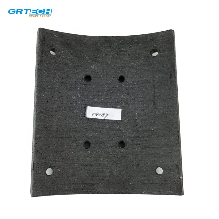 WVA 19187 Auto Brake System Brake Parts Rear Drum Brake Linings Truck for Renault