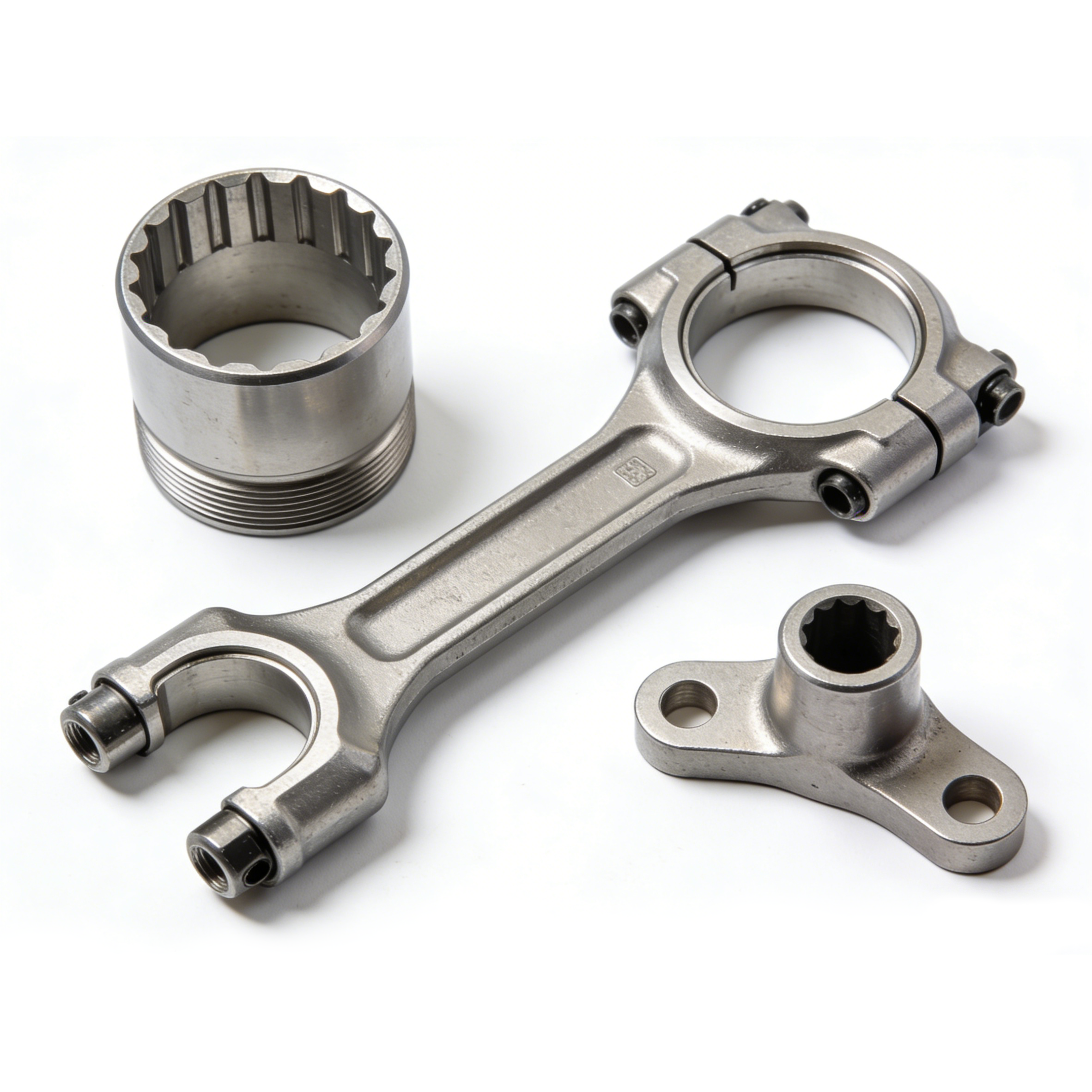OEM Titanium Connecting Rods CNC Milling Automotive Engine Components High Performance Racing Parts