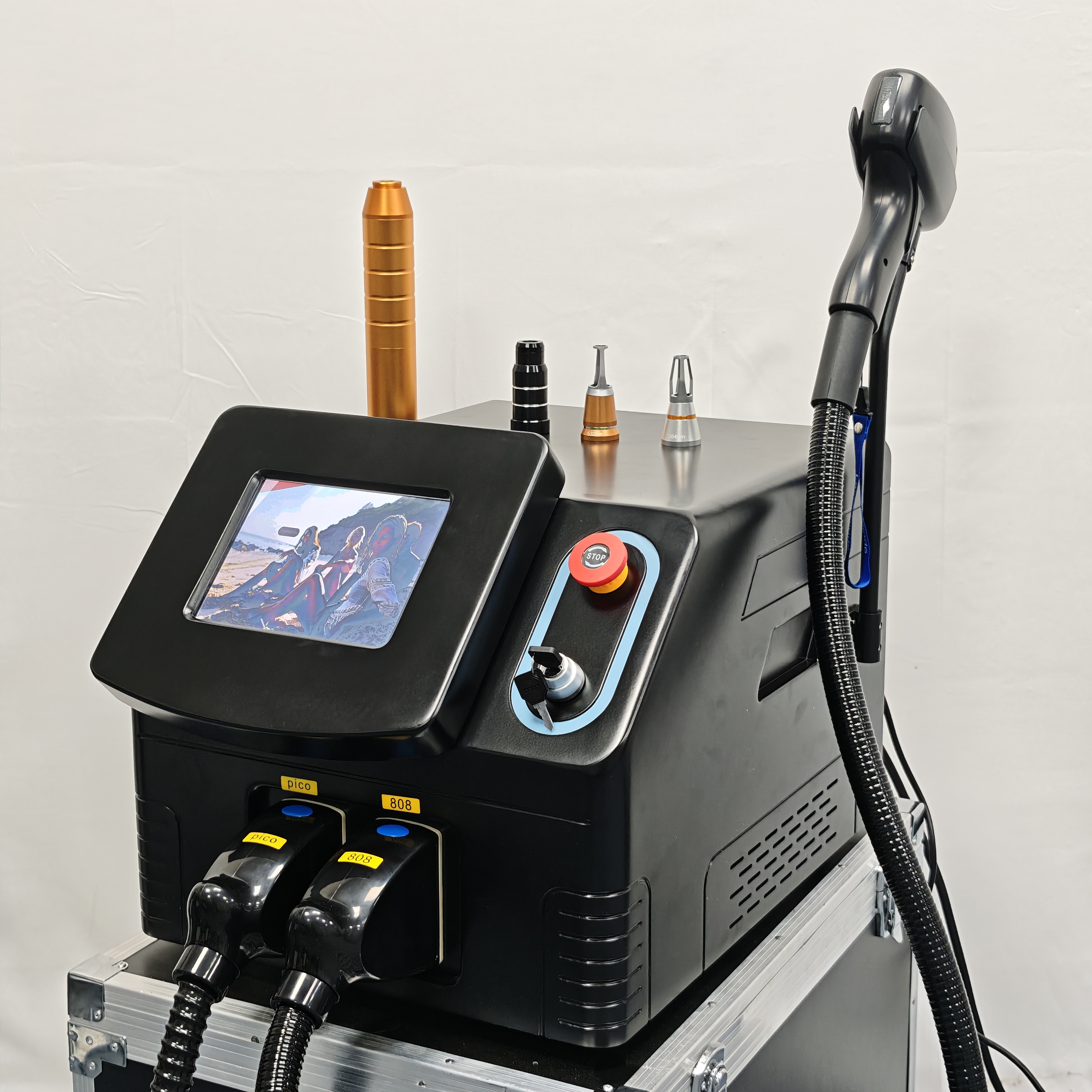 New Items 2025 Hot Selling Products 2 in 1 Diode Laser Hair Removal Nd Yag Picosecond Laser Tattoo Removal Skin Rejuvenation