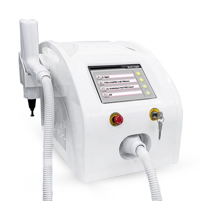 CE Approved Three Waves 1064nm 532nm 1320nm Picosecond ND Yag Laser Q - Switch Laser Tattoo Removal Machine