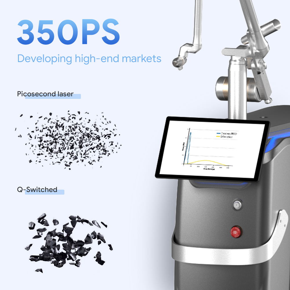 Medical Pico Way Laser Machine 2000W ND Yag Picosecond Carbon Peel for Tattoo Removal Beauty Equipment 755nm Price Korea