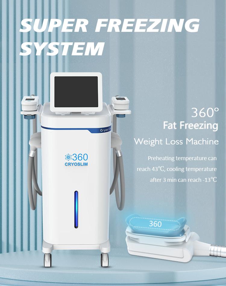2025 Fat Freezing Machine Cryolipolysis 360 Cryo Slimming Weight Loss Device