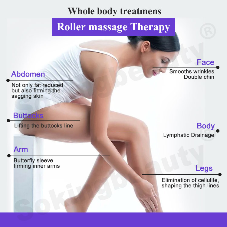 Endos Lymphatic Drainage Spheres Machine Cellulite Reduction Weight Loss Vacuum Roller Massage Beauty Machine