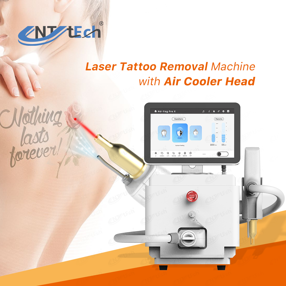 Mini Portable Picosecond Carbon Laser Peeling Tattoo Removal Machine Q-Switched Nd Yag for Commercial Use