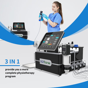 3 Technologies Tecar Terapia Fisioterapia 4 Channel Radial Shockwave ED Therapy Machine