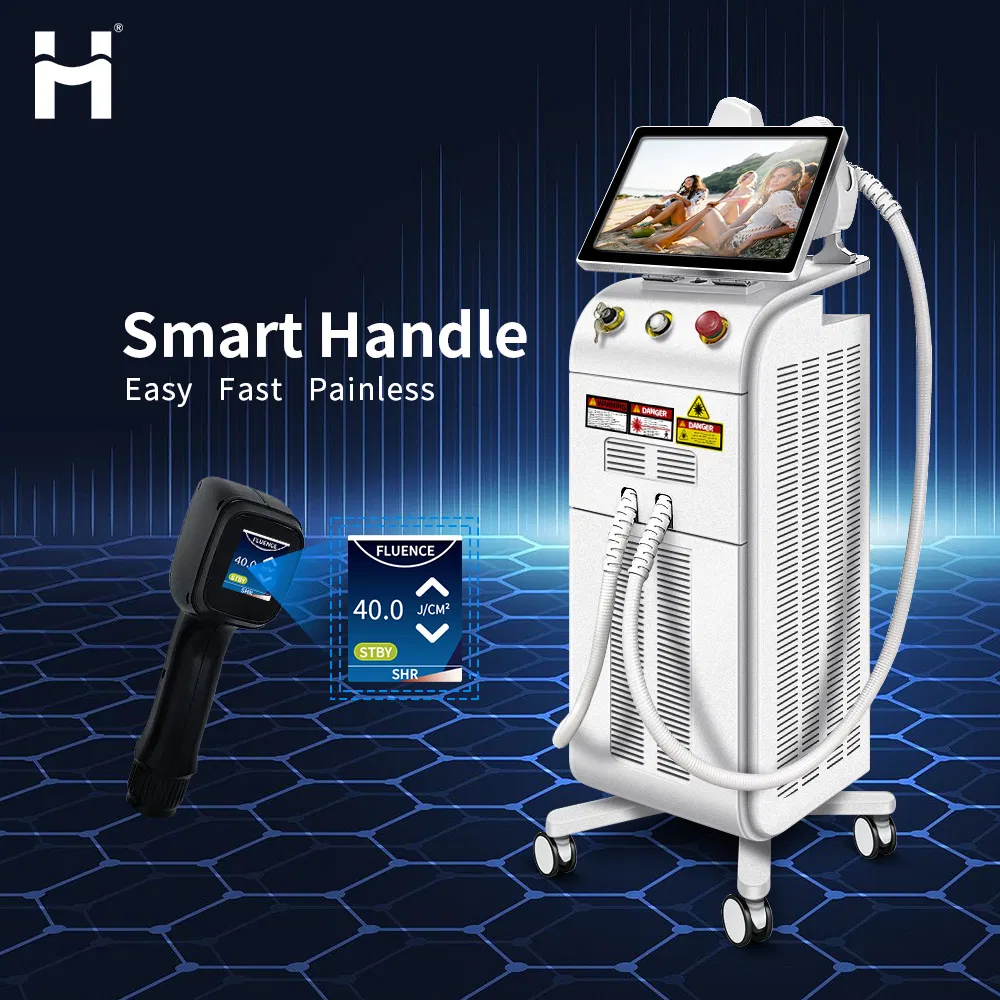Factory Supply 755nm 808nm 1064nm Three Wavelength Diode Laser Hair Removal Device with TUV CE FDA