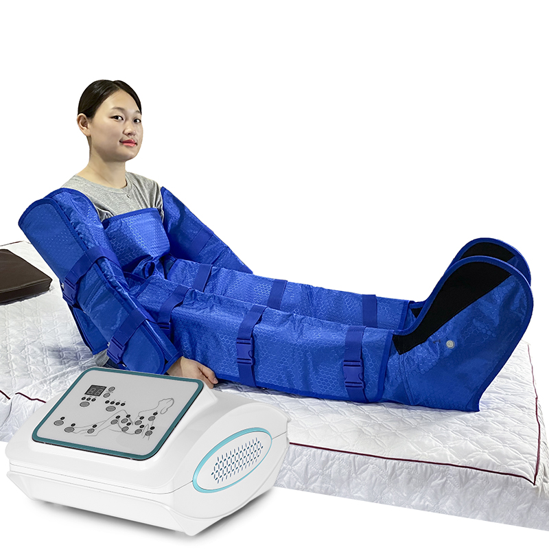 E-Full Body Lymphatic Drainage Pressotherapy Machine for Beauty Salons-Desktop ABS &amp; Stainless Steel Drainage Lymphatic