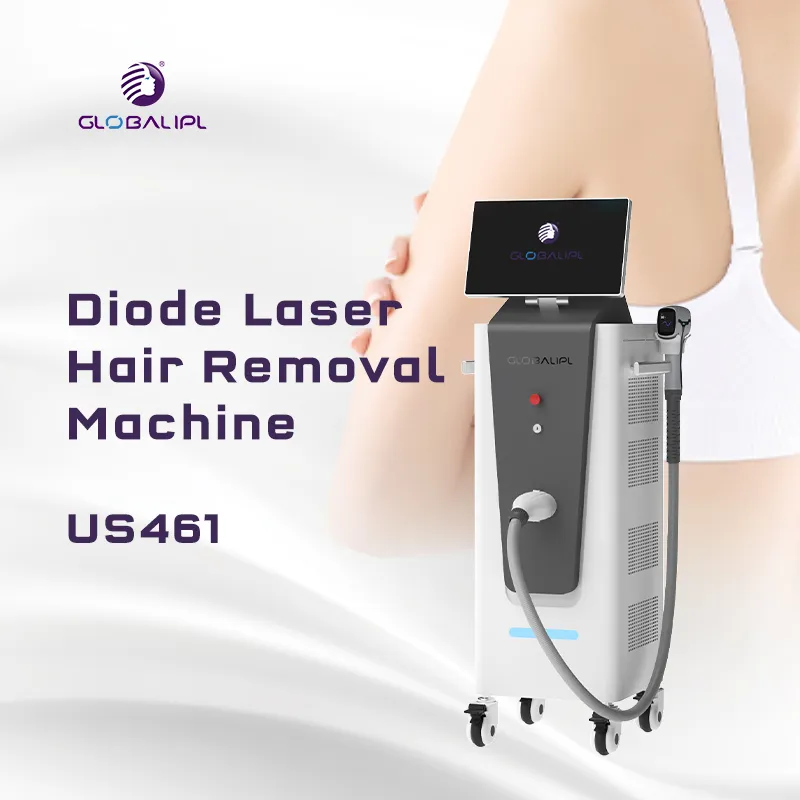 High Power 808 Diode Laser Ice Cooling Fast Hair Removal Device