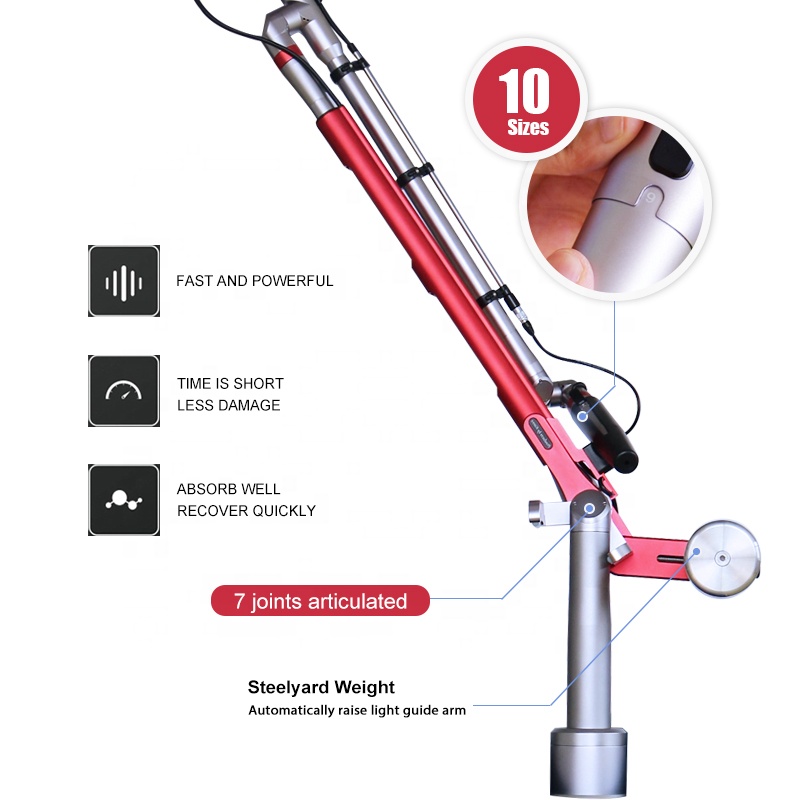 Q Switch Nd Yag Laser 1064Nm 532Nm Pico Laser Skin Tightening &amp; Tattoo Removal Machine