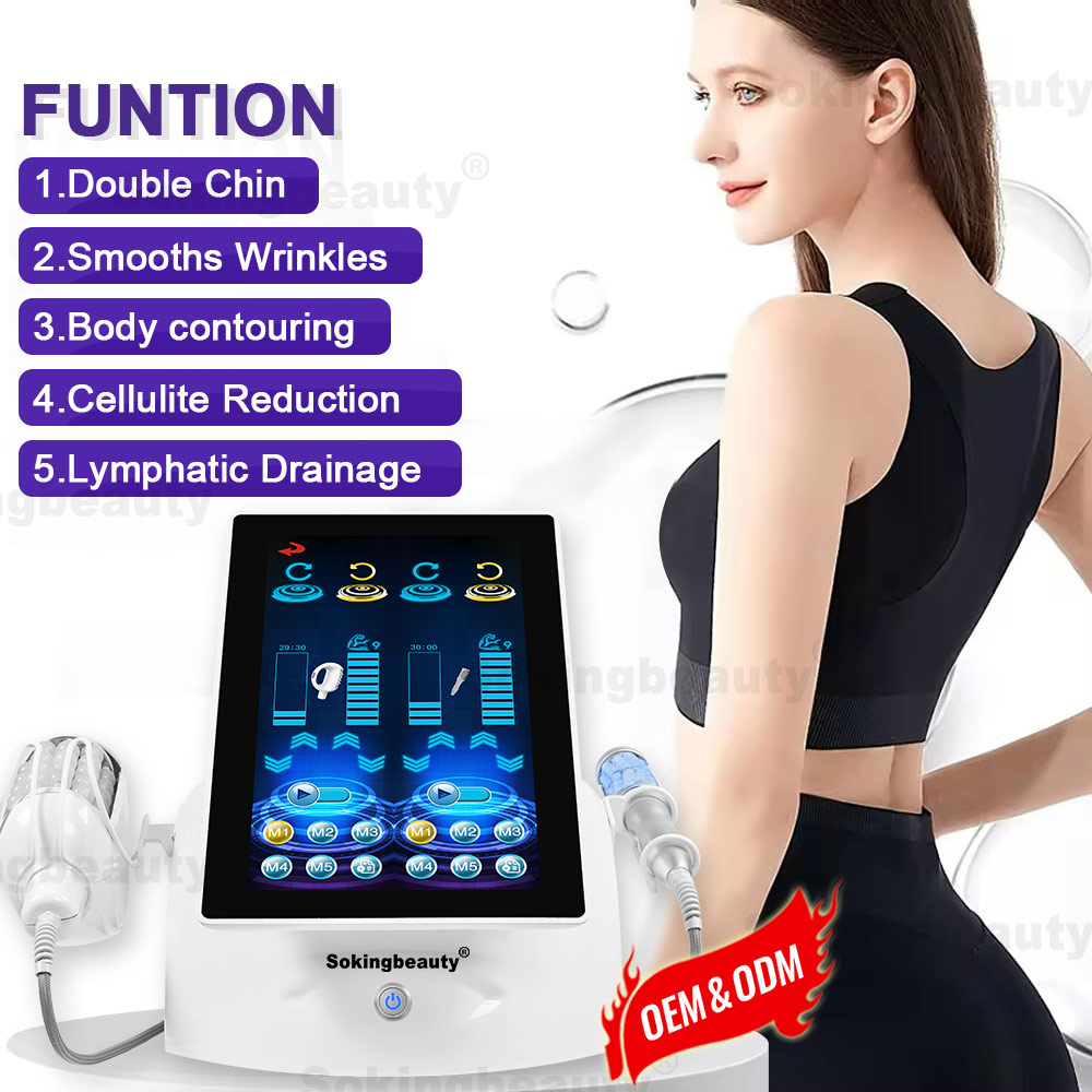 Endos Lymphatic Drainage Spheres Machine Cellulite Reduction Weight Loss Vacuum Roller Massage Beauty Machine