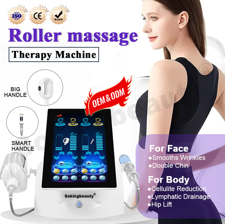 Endos Lymphatic Drainage Spheres Machine Cellulite Reduction Weight Loss Vacuum Roller Massage Beauty Machine