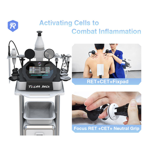 Skalet CET RET Radiofrequency Diathermy Machine Tecar Therapy For Physiotherapy Fascia Release Pain Management Physical Therapy