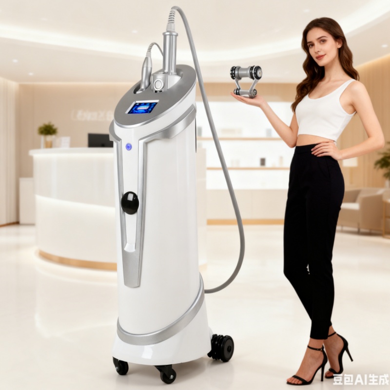 Lymphatic Drainage Anti Cellulite Reduction Machine Vacuum Roller Leg Slimming Machine for Face and Body