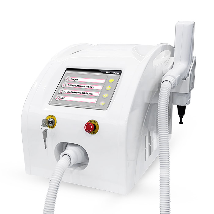 CE Approved Three Waves 1064nm 532nm 1320nm Picosecond ND Yag Laser Q - Switch Laser Tattoo Removal Machine