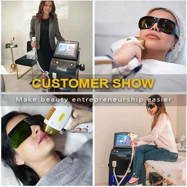Diode Laser Ice Platinum 755/808/1064 Diode Laser Hair Removal Device