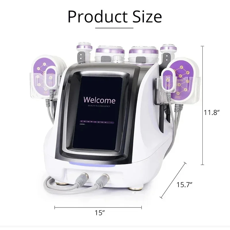 Shape 30K High Accuracy Cavitation Radiofrequency Machine Professional Vacuum RF Body Sculpting Facial Care for Salon Spa