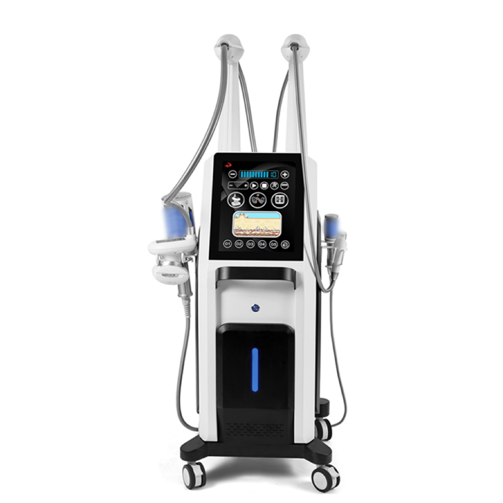 Vertical Vacuum Roller Therapy Lymphatic Drainage Massage Face Butt Lifting Body Slimming Inner Ball Roller Machine