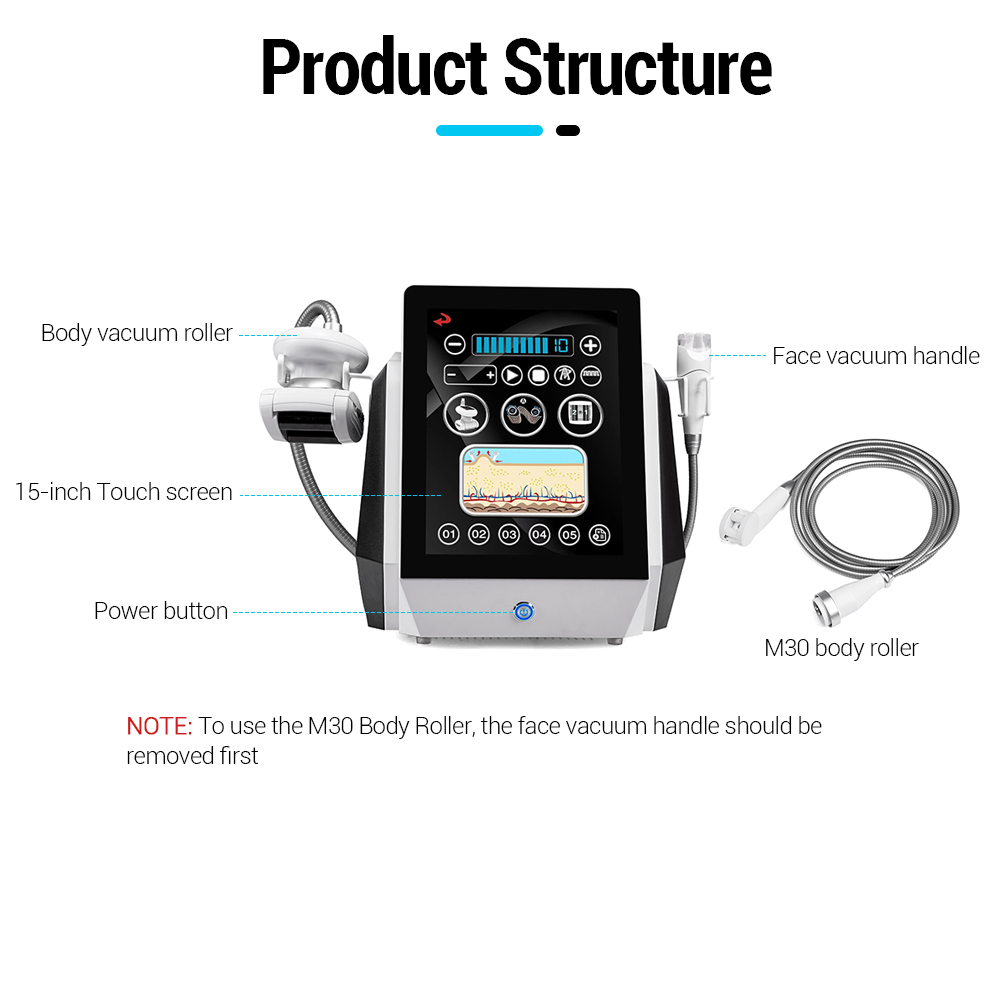 2024 New Portable Vacuum Roller Vala Body Shaping Slimming Machine for Fat Removal Skin Lifting