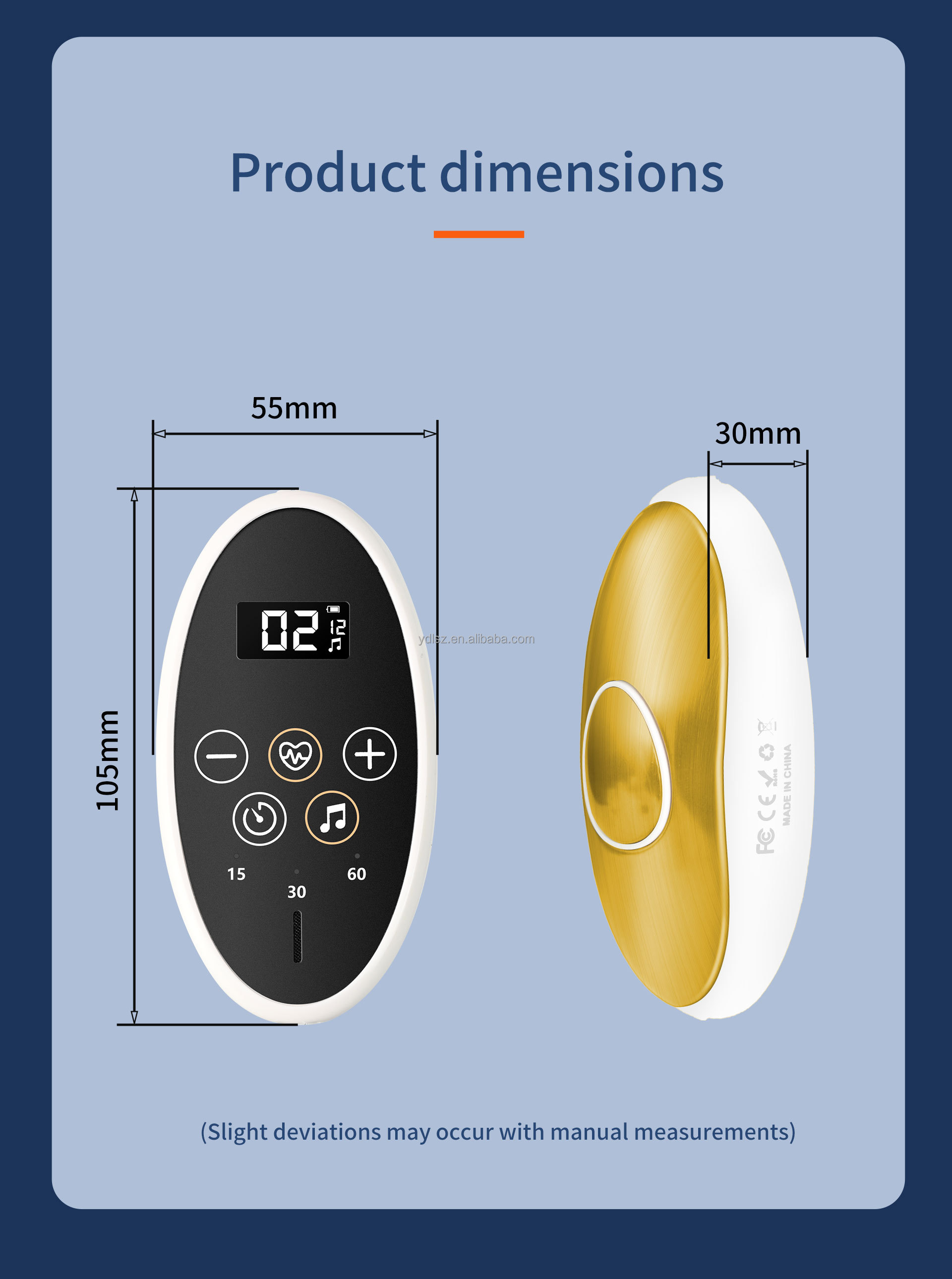 Electrotherapy Stimulator Sleep Aid Machine CES Therapy Device for Stress/Anxiety/Insomnia/Migraine/Relaxation