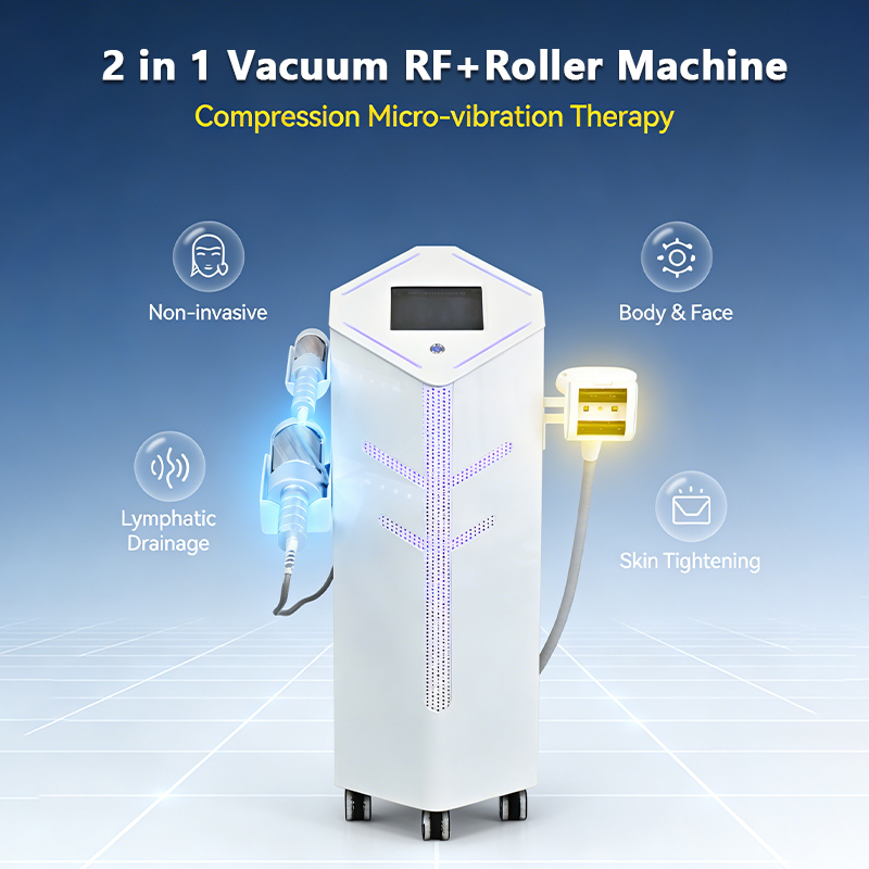 Manufacturer Vacuum Roller Machine Body Shaping Slimming Lymphatic Drainage Cellulite Reduction Fat Removal for Salons