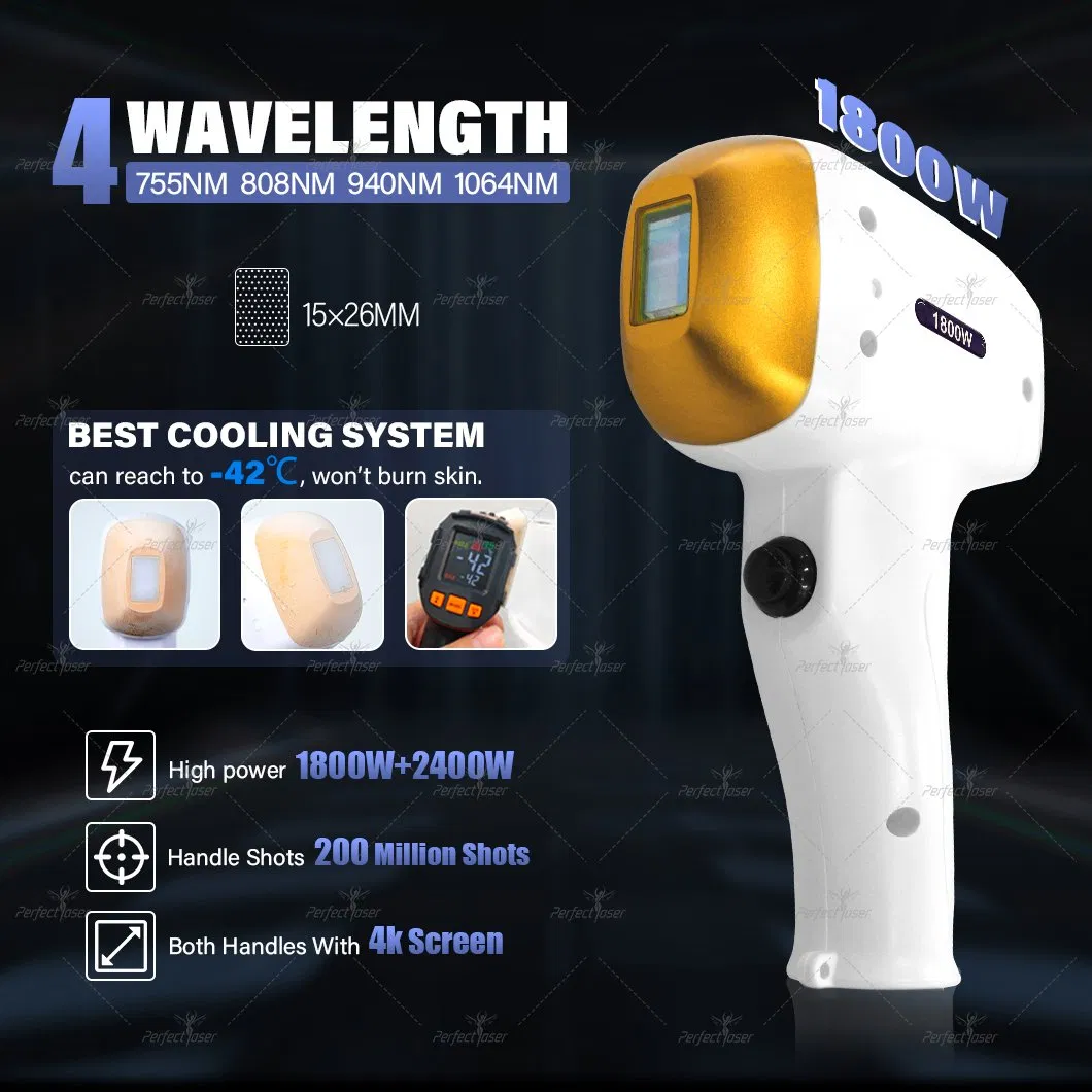 940nm Strong Hair Removal 1064 755 808nm Diode Laser Device