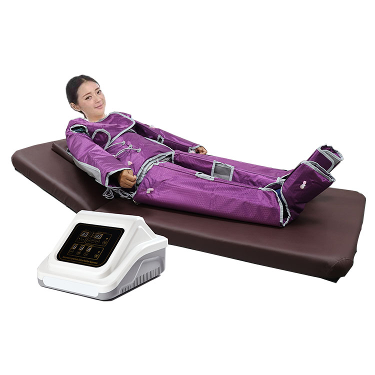 New Professional Pressotherapy Machine For Lymphatic Drainage Pressotherapy For Blood Vessels Using The Small Device