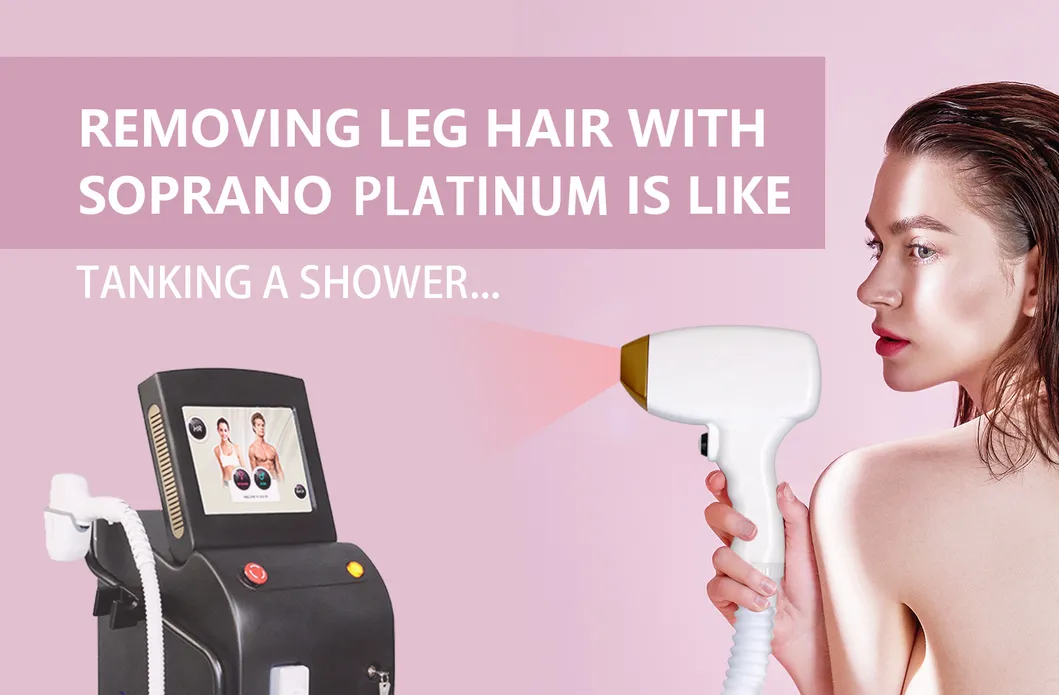 Diode Laser Ice Platinum 755/808/1064 Diode Laser Hair Removal Device