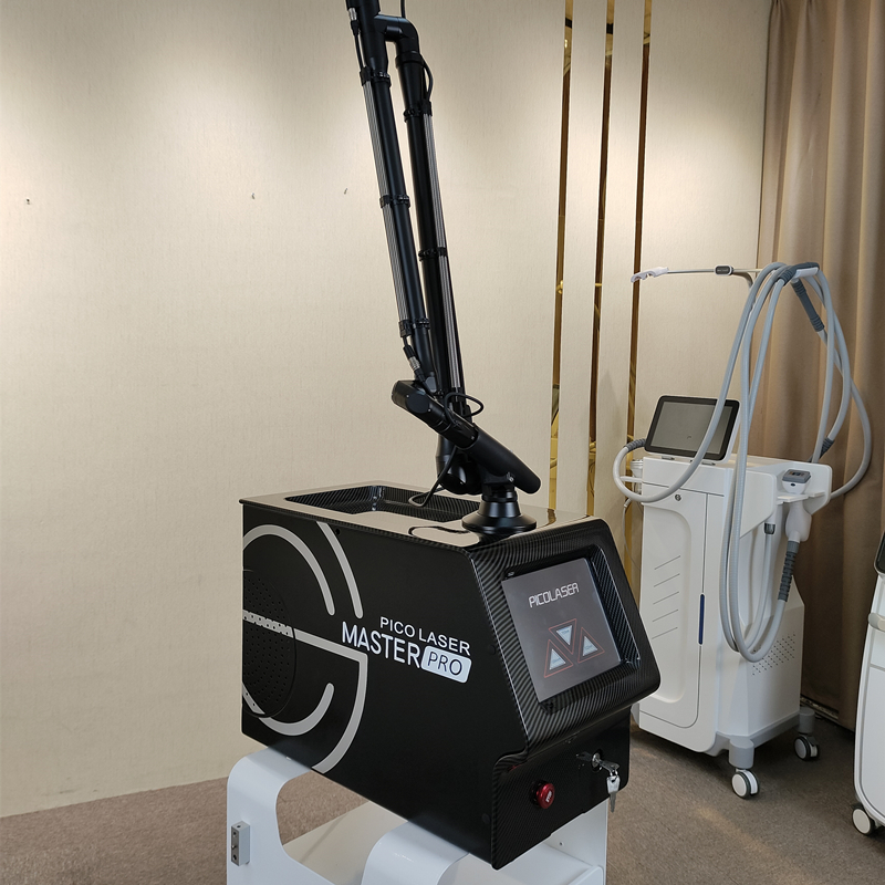 Portable Picosecond Laser Tattoo Removal Pigment Removal Q Switched ND YAG Laser Carbon Peel Machine