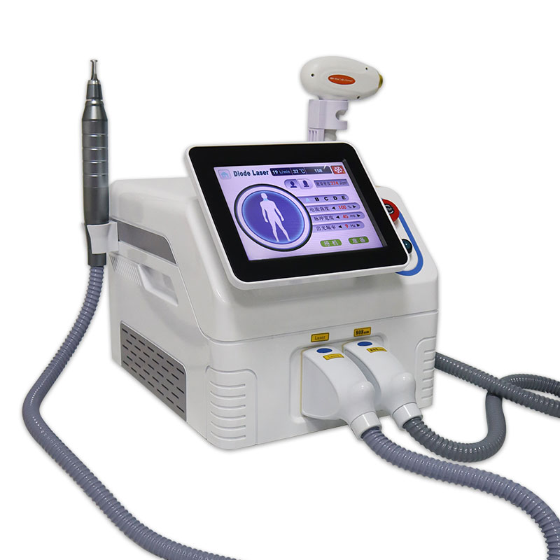 Ice Diode Laser Hair Removal Machine Eraser Nd Yag Laser Picosecond Function Carbon Peeling Laser Tattoo Removal MachineMachine