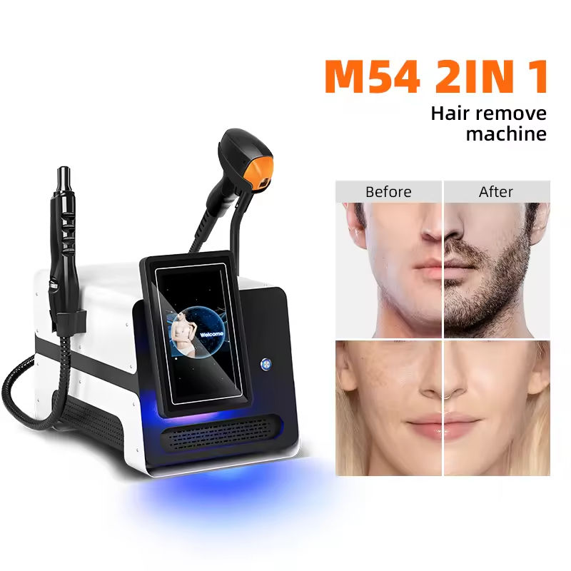 2 in 1 Portable Multifunctional Hair Removal Picosecond Laser Picosecond Laser Pico Peel Carbon Gel Soft Treatment