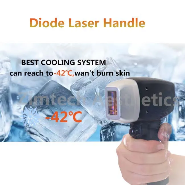 Smart Interconnection of Mobile Phones and Machines New Diode Laser Hair Remover 4 Wave 755 808 1064 Laser Hair Removal Device