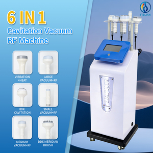 Shaping Slimming RF Vacuum Cavitation Machine-40k/80k 6 Handles for Body Slimming Scraping Cupping Beauty Salon Clinic Use