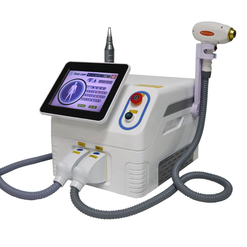 Ice Diode Laser Hair Removal Machine Eraser Nd Yag Laser Picosecond Function Carbon Peeling Laser Tattoo Removal MachineMachine