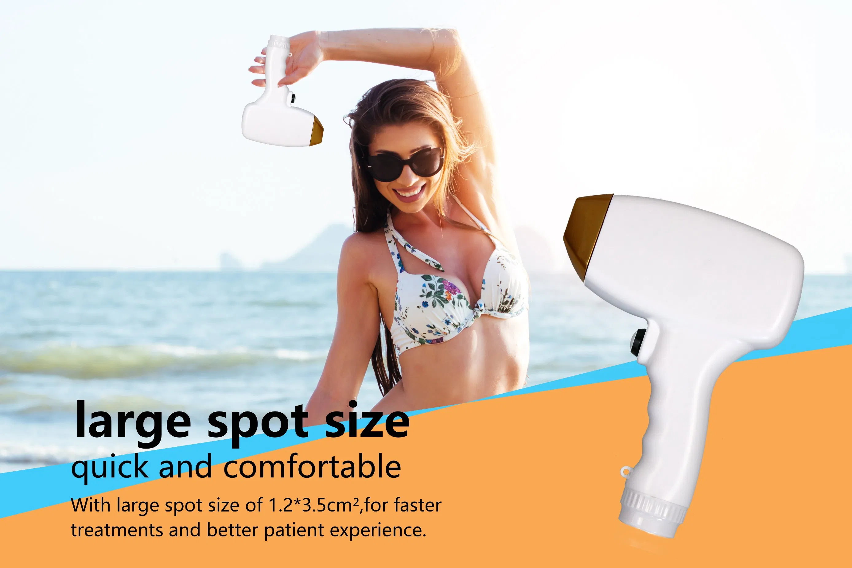 Diode Laser Ice Platinum 755/808/1064 Diode Laser Hair Removal Device