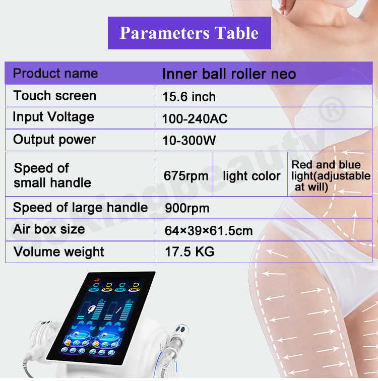 Endos Lymphatic Drainage Spheres Machine Cellulite Reduction Weight Loss Vacuum Roller Massage Beauty Machine