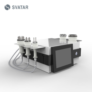 SVATAR 5 Handles 40Khz-Cavitation-Machine Vacuum-RF Cavit for Fat Reduction Body Slimming
