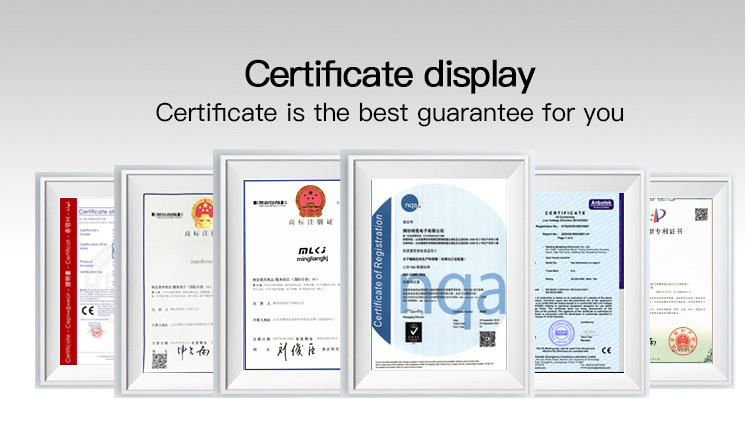 Certifications