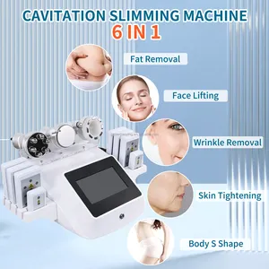 Body Sculpting 80k Cavitation RF Machine for Weight Loss 30k Face Lifting Beauty Personal Care Product