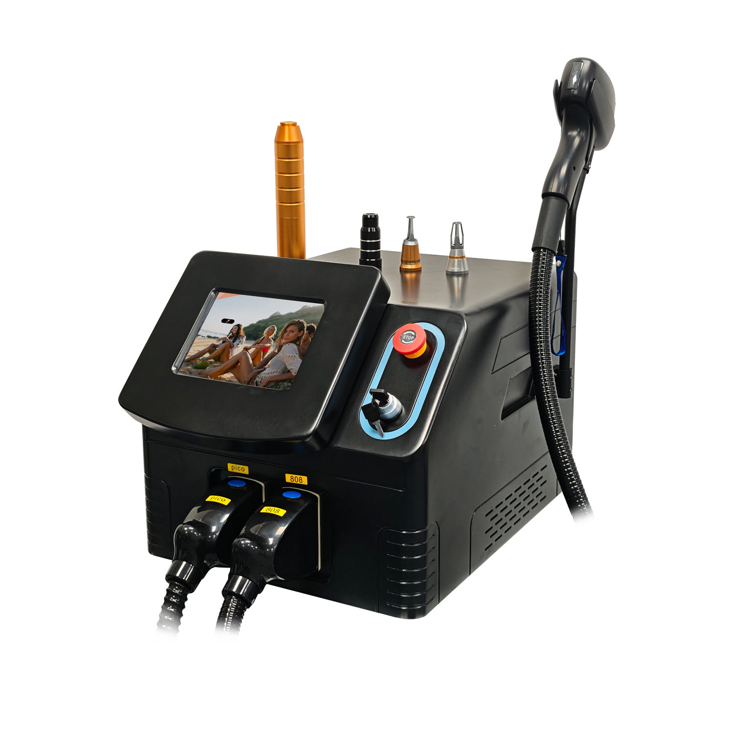 New Items 2025 Hot Selling Products 2 in 1 Diode Laser Hair Removal Nd Yag Picosecond Laser Tattoo Removal Skin Rejuvenation