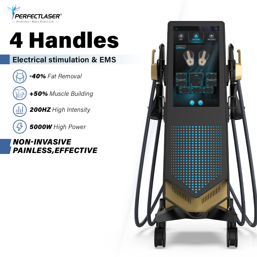 Professional Non Surgical Weight Loss EMS Muscle Building Device for Sale 5000W Big Power 14 Tesla EMS Neo Body Slimming Machine
