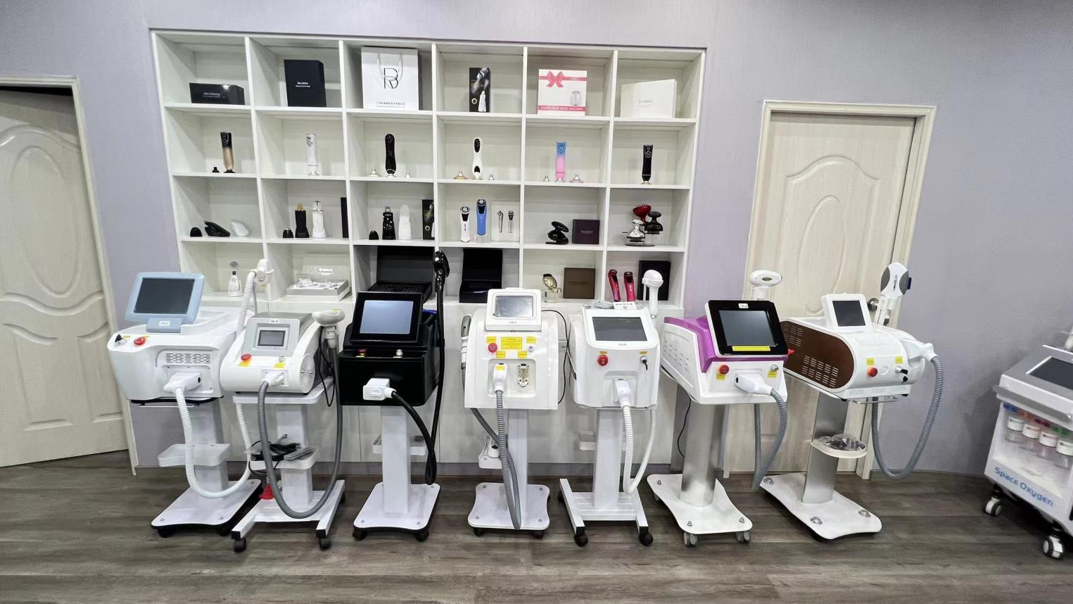 Yiki Beauty advanced aesthetic equipment showroom