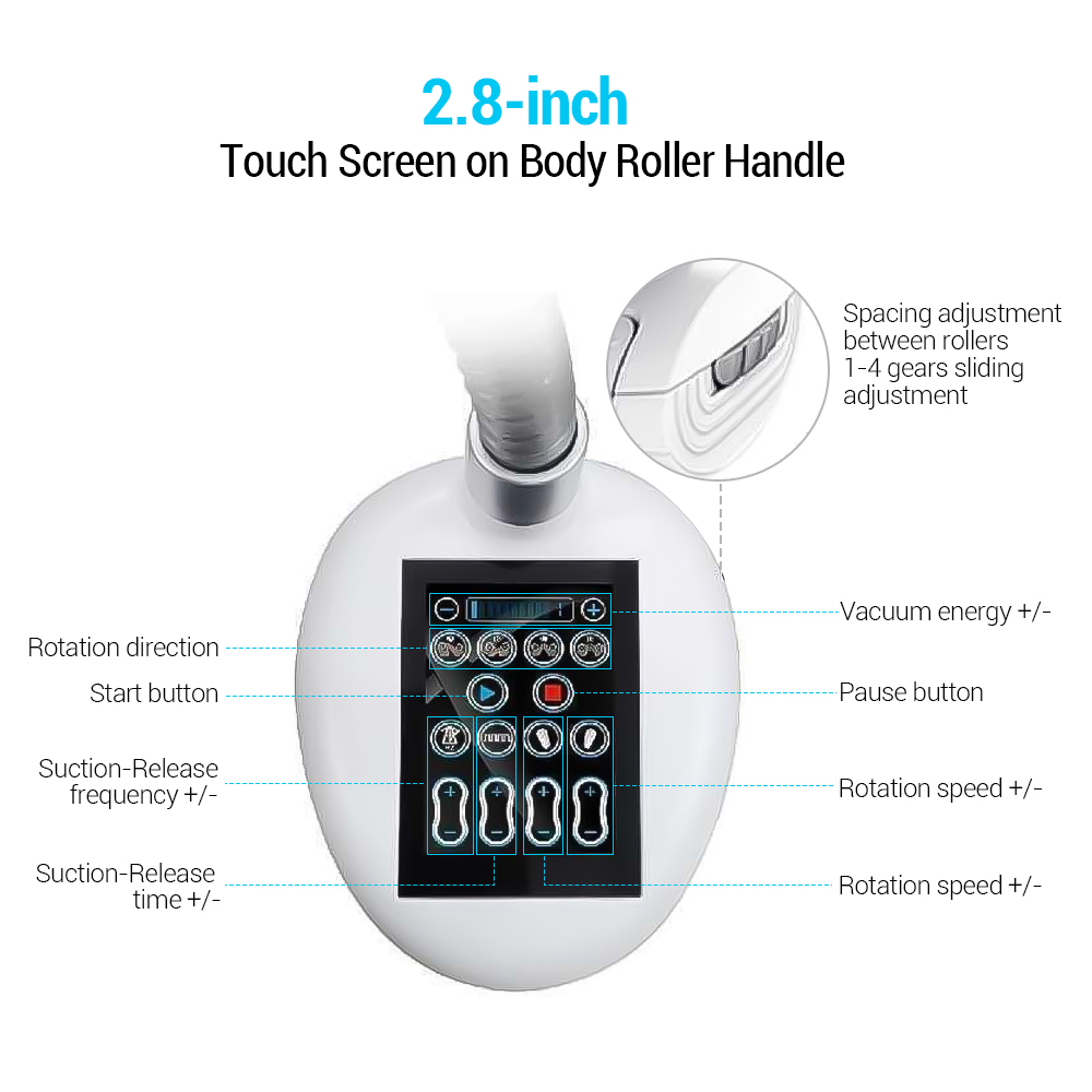 2024 New Portable Vacuum Roller Vala Body Shaping Slimming Machine for Fat Removal Skin Lifting