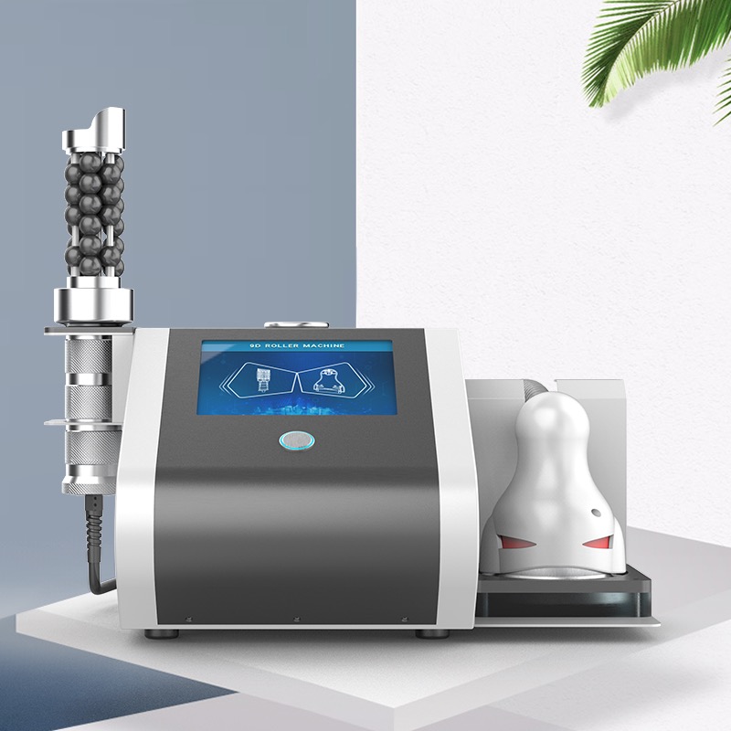 2026 Face &amp; Breast Body Slimming Inner Ball Lymphatic Drainage 9D Rotation Vacuum Suction Cup Roller Cellulite Removal Machine