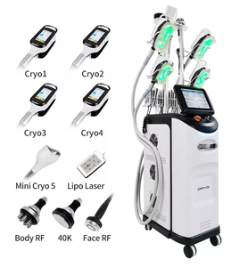 Cool Tech 360 Degree Double Chin Removal 5 Cryo Criolipolisis Machine Fat Freezing Slimming Machine